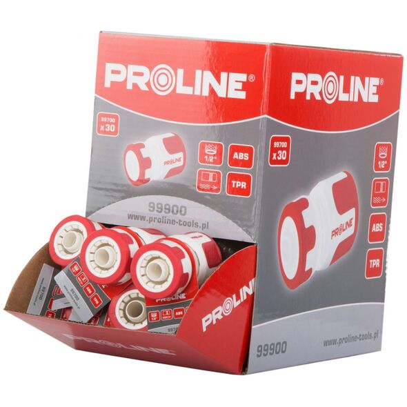 Pro-Line ZESTAW SZYBKOZŁĄCZE PRZELOTOWE 1/2" 30 SZT. PROLINE 99900 PROLINE