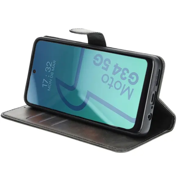 Bizon Case Pocket Motorola Moto G34 5G black