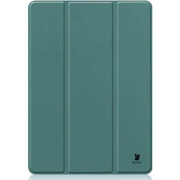 Bizon Case Tab Lizard Apple iPad 9/8/7 10.2 2021/2020/2019 dark green