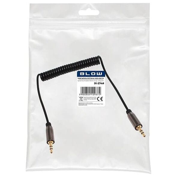 Kabel Blow 91-274# Przył.wt.3,5st-wt.3,5st 1m spiralne