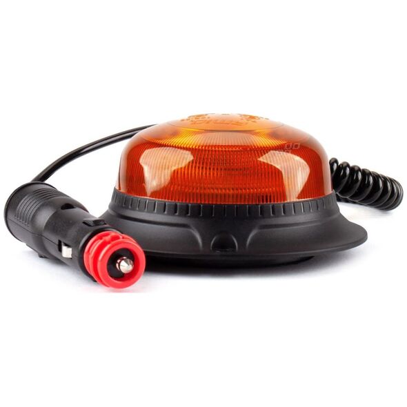 AMiO Lampa ostrzegawcza w21m magnetyczna / r65 r10 18led 12/24v ip56