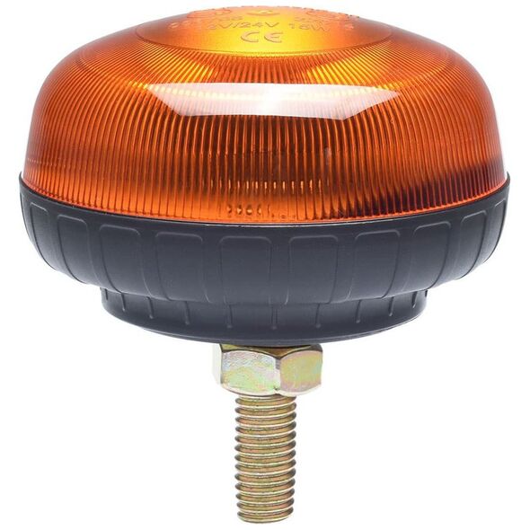 AMiO Lampa ostrzegawcza w21sb na śrubie r65 r10 18led 12/24v ip56