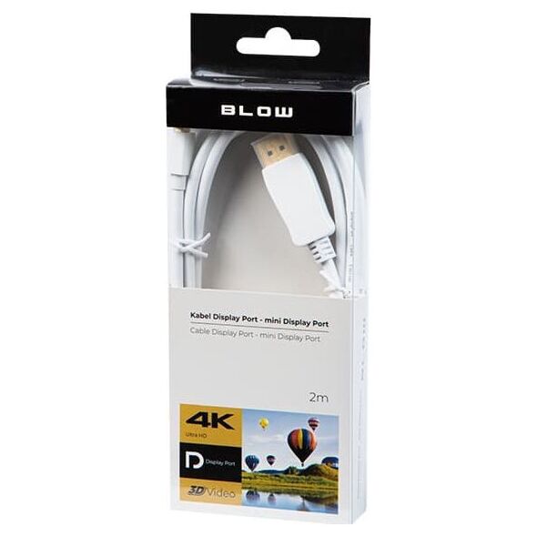 Kabel Blow 92-025# Przył.display port-mini display port 2m