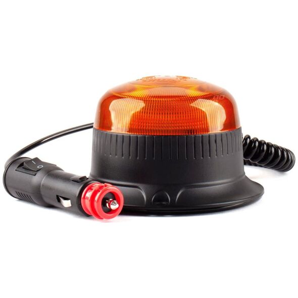 AMiO Lampa ostrzegawcza w21ml magnetyczna / r65 r10 18led 12/24v ip56