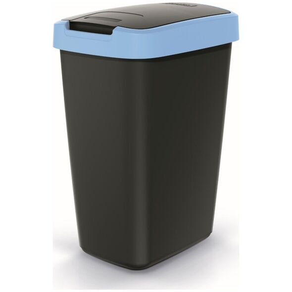 Kosz na śmieci Prosperplast Kosz na śmieci COMPACTA Q - jasny niebieki 12l