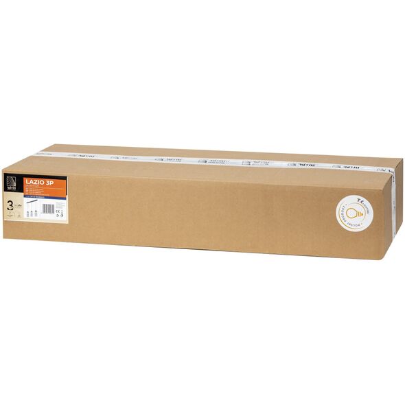 Lampa wisząca Orno LAZIO 3P, lampa wisząca, E27  max.15W, czarna