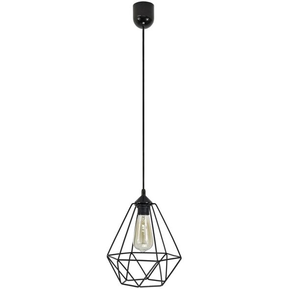 Lampa wisząca Orno KEBUL lampa wisząca, moc max. 1x60W, E27, czarna