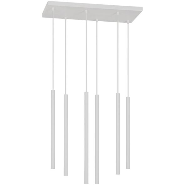 Lampa wisząca Orno HARMONI lampa wisząca, moc max.6x20W, G9, biała