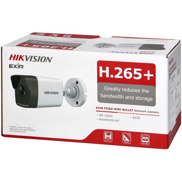 Kamera IP Orno HIKVISION IP-CAM-B140H tubowa kamera IP o rozdzielczości 4Mpx, z doświetleniem IR i cyfrową redukcją szumów, IP67, zasilana PoE