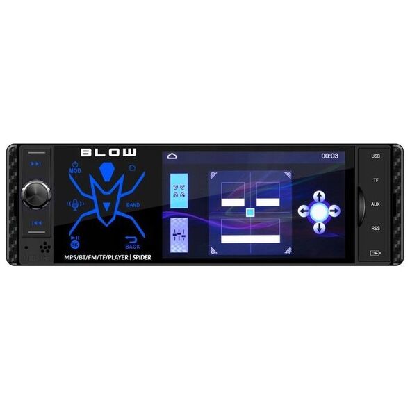 Radio samochodowe Blow Radio samochodowe Spider 4CAL RDS RGB