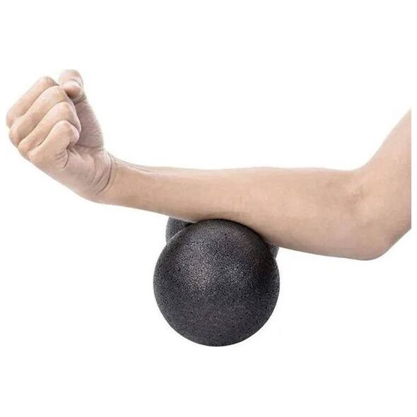 Aptel Podwójna PIŁKA do ROLLOWANIA do Masażu Mięśni Fitness 12x6cm FT31E
