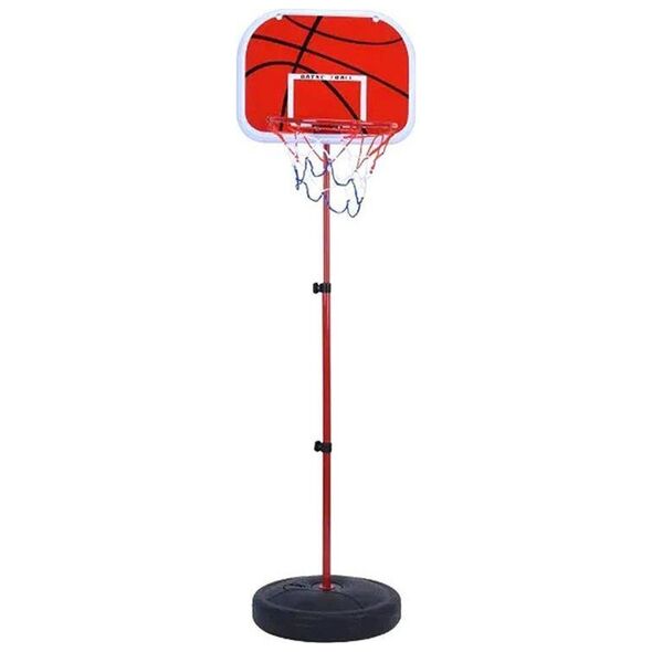 Aptel Zestaw do mini Koszykówki Kosz z Tablicą, Stojak z Podstawą, Piłka, Pompka 150cm AG794A