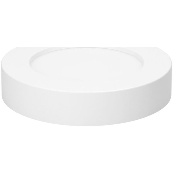Lampa sufitowa Orno CITY LED 20W, oprawa downlight, natynkowa, okrągła, 1700lm, 4000K, biała, wbudowany zasilacz LED