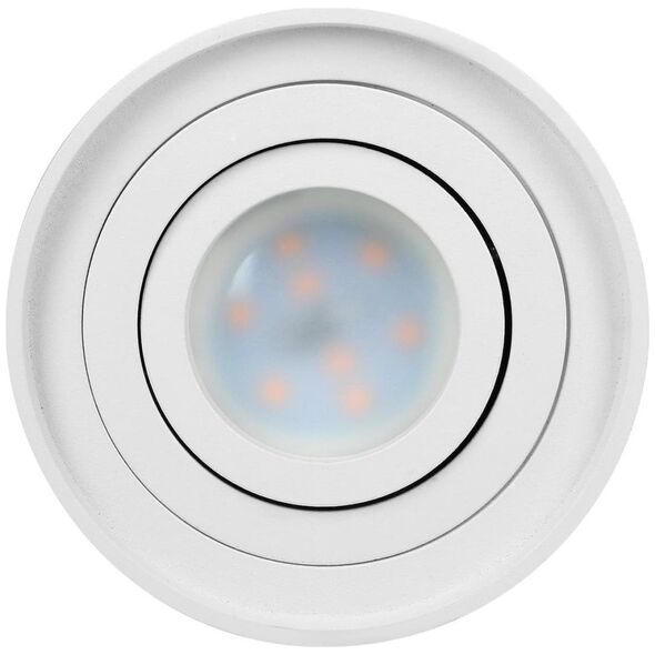 Lampa sufitowa Orno CAROLIN DLR GU10 downlight max 35W, IP20, okrągły, biały
