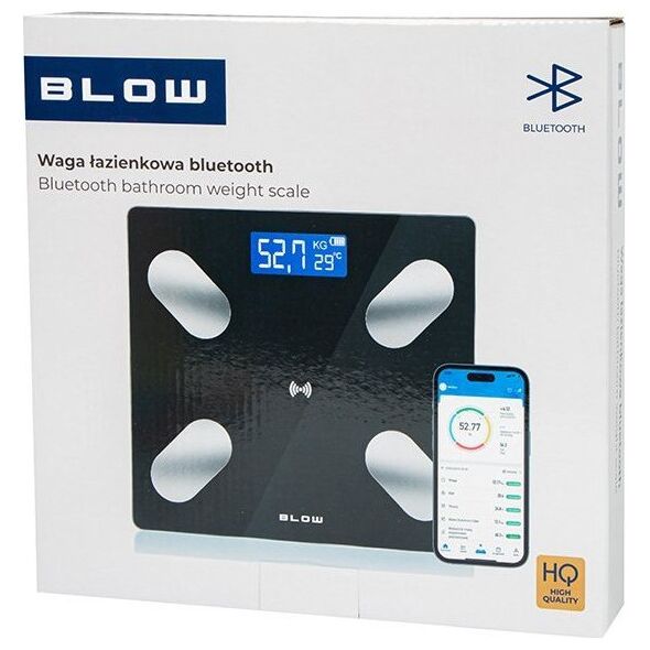 Waga łazienkowa Blow Waga łazienkowa Bluetooth 180kg
