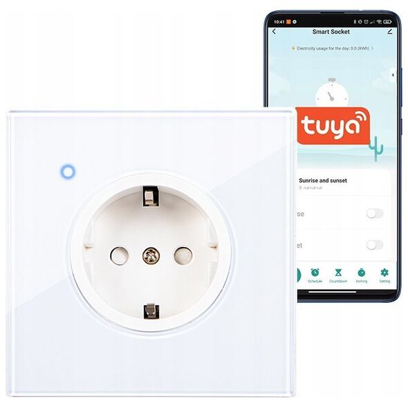 Blow Inteligentne gniazdko podtynkowe WiFi sterowane TUYA