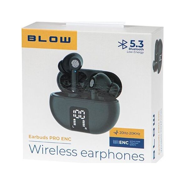 Słuchawki Blow Earbuds Pro czarne