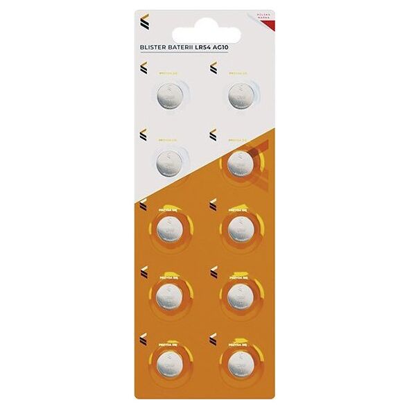Blow 82-639# Bateria ag10 blister lr54 vergionic
