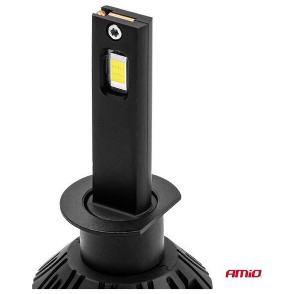 AMiO Żarówki samochodowe LED seria X3 H1 6500K Canbus AMIO-02977