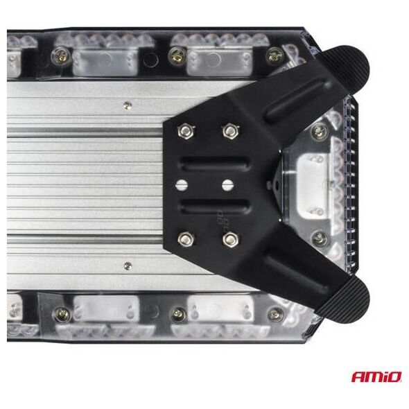 AMiO Belka ostrzegawcza LED 51 funkcji 137cm homologacja R65 R10 12-24V AMIO-03345