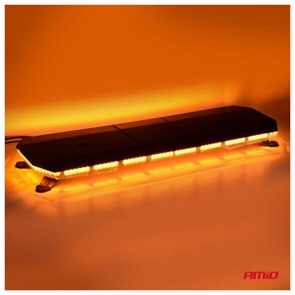 AMiO Belka ostrzegawcza LED 51 funkcji 137cm homologacja R65 R10 12-24V AMIO-03345