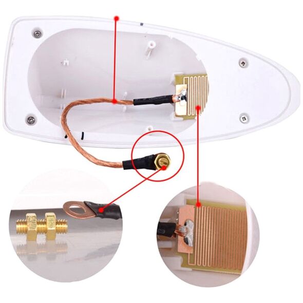 CB Antena ATL AK322H Antena samochodowa fm shark        carbon