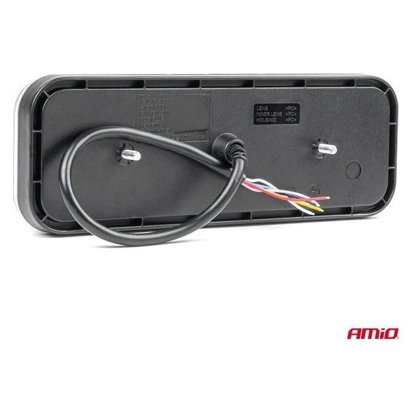 AMiO Lampa tylna zespolona LED RCL-09-L dynamiczna lewa AMIO-03575