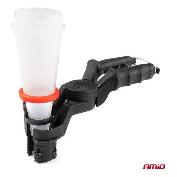 AMiO Lejek do oleju silnikowego z uchwytem AMIO-03278