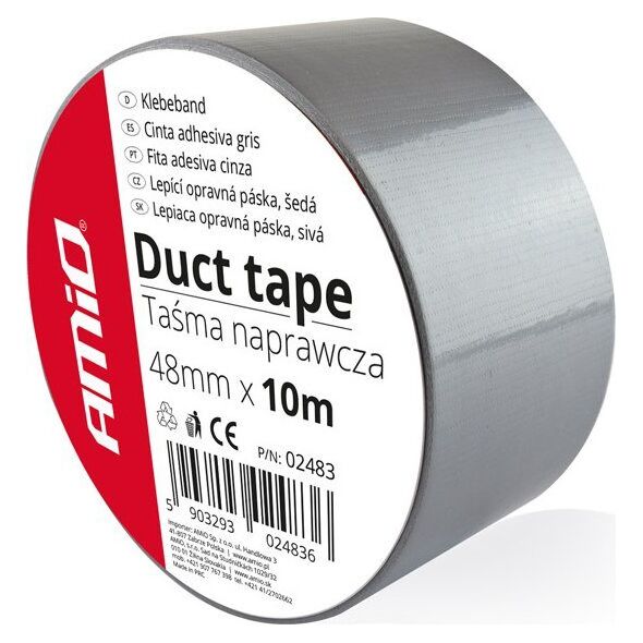 AMiO Taśma naprawcza szara 48mm x 10m x 0,19mm amio-02483