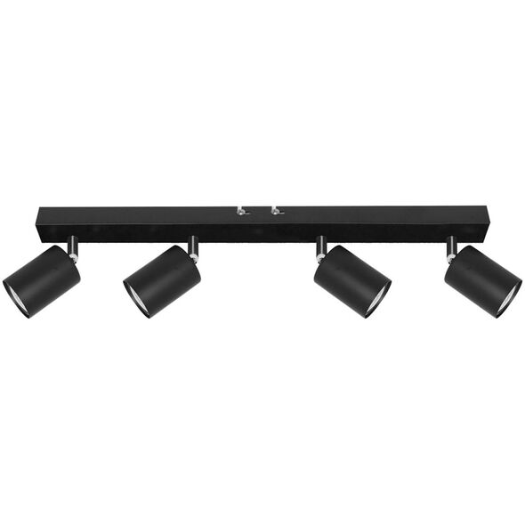 Lampa sufitowa Orno DOA oprawa ścienno-sufitowa, moc max. 4x50W, GU10, IP20, czarna