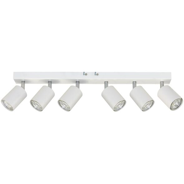 Lampa sufitowa Orno DOA oprawa ścienno-sufitowa, moc max. 6x50W, GU10, IP20, biała
