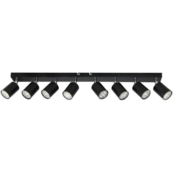 Lampa sufitowa Orno DOA oprawa ścienno-sufitowa, moc max. 8x50W, GU10, IP20, czarna