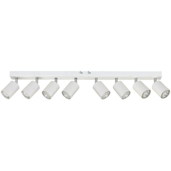 Lampa sufitowa Orno DOA oprawa ścienno-sufitowa, moc max. 8x50W, GU10, IP20, biała