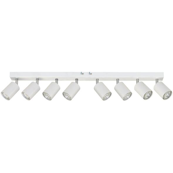 Lampa sufitowa Orno DOA oprawa ścienno-sufitowa, moc max. 8x50W, GU10, IP20, biała