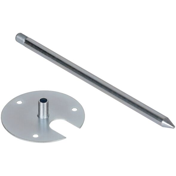 Kinkiet Orno LUNA S oprawa ogrodowa kula 1xE27, 1x40W, IP44, biała, ? 300
