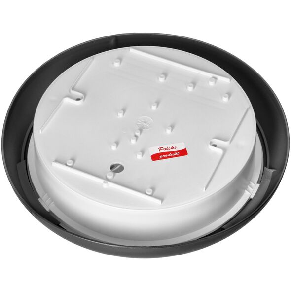 Orno KOKO oprawa 2xE27 z czujnikiem ruchu PIR, 2x40W, czarna-polipropylen, klosz matowy-poliwęglan, IP44, IK10