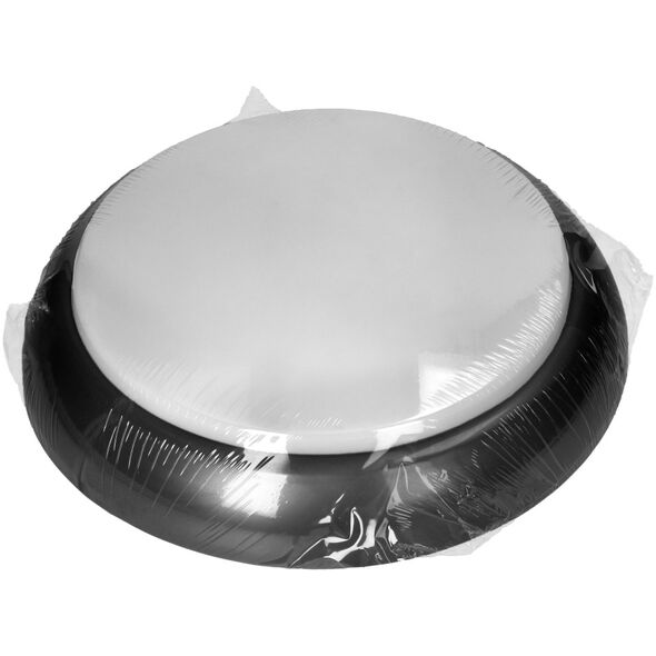 Orno KOKO oprawa 2xE27, 2x40W, czarna-polipropylen, klosz matowy-poliwęglan, IP44, IK10