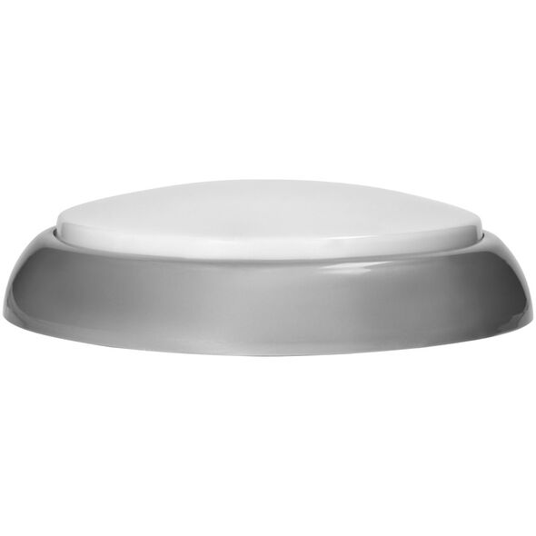 Orno KOKO oprawa 2xE27 z czujnikiem ruchu PIR, 2x40W, srebrna-polipropylen, klosz matowy-poliwęglan, IP44, IK10