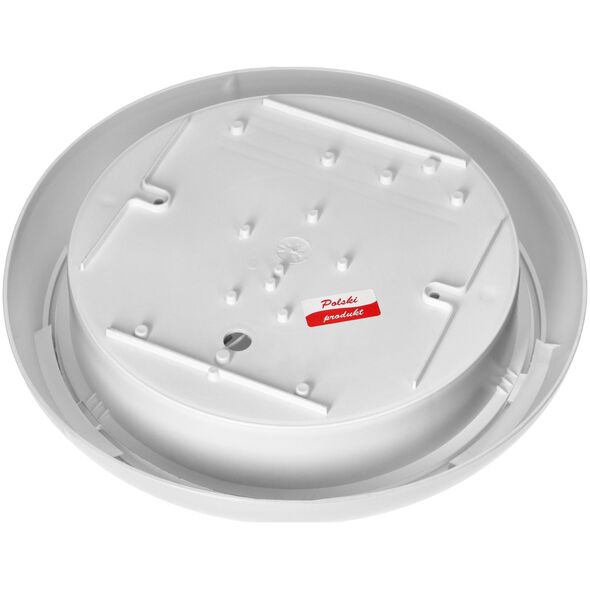 Orno KOKO oprawa 2xE27 z czujnikiem ruchu PIR, 2x40W, biała-polipropylen, klosz matowy-poliwęglan, IP44, IK10