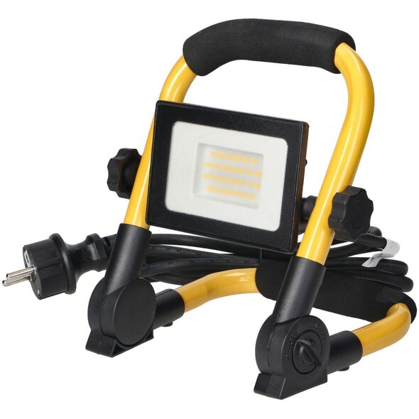 Naświetlacz Orno CAVO przenośny naświetlacz LED 30W, na statywie, 2400 lm, IP65, 4000K, z przewodem 1,5m