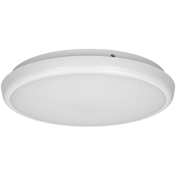 Lampa sufitowa Orno CERS LED 16W, plafon oświetleniowy, 1300lm, IP65, 4000K, poliwęglan mleczny, biały