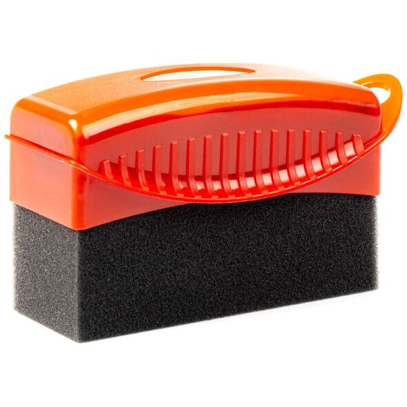 AMiO Aplikator do opon samochodowych w plastikowej obudowie, miękka gąbka amio-03146
