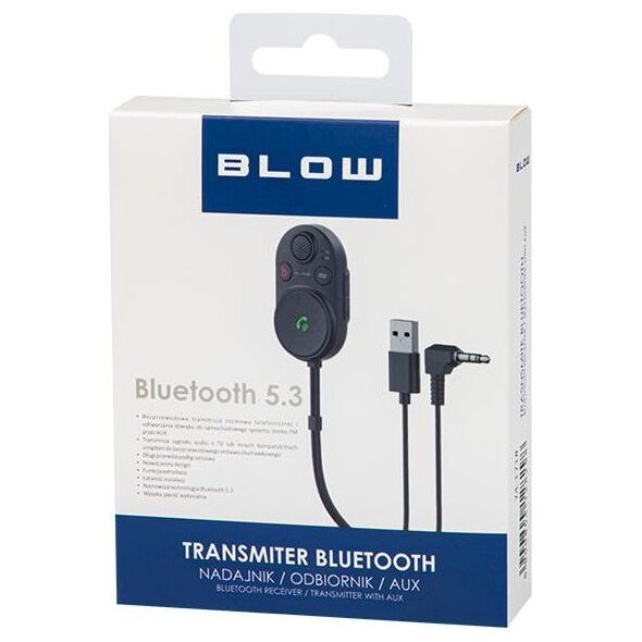 Transmiter FM Blow Transmiter bluetooth BT do samochodu auta JACK USB Blow