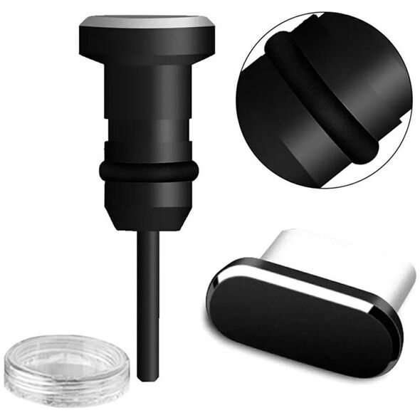 ATL DA23 Zaślepka przeciw kurzowi usb-c 2szt  black