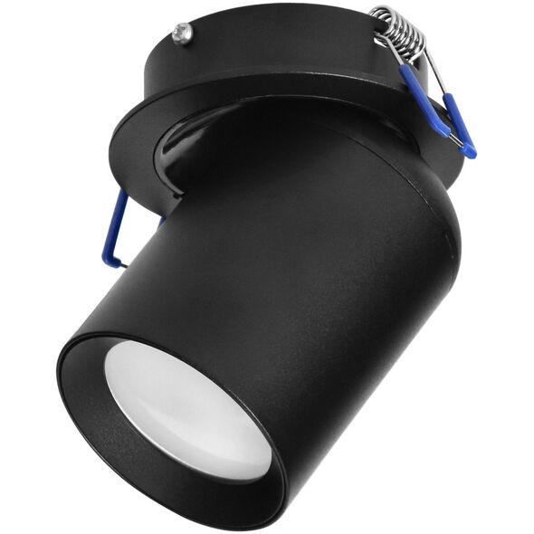 Lampa sufitowa Orno MALTA SP 1, oprawa ścienno-sufitowa podtynkowa, GU10 max. 12W, IP20, czarna