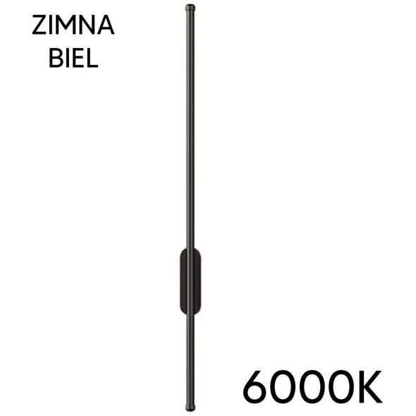 Kinkiet ATL ZD116A Lampa scienna czarna 100cm 6000k