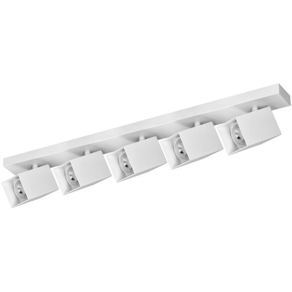 Lampa sufitowa Orno KUBAR SP 5, oprawa ścienno-sufitowa, 5xGU10, IP20, biała