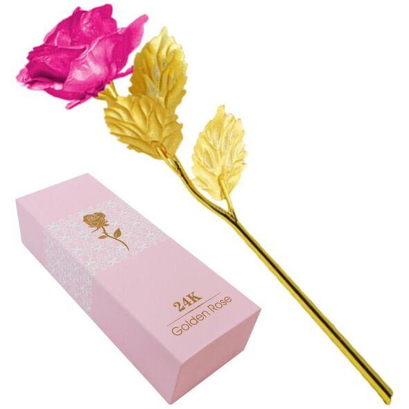 ATL AG774B Złota róża prezent pink
