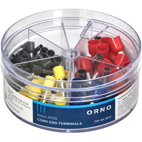 Orno Zestaw tulejek 100 szt. 50-4mm? | 20 - 6mm?| 20 - 10mm? | 10 - 16mm?