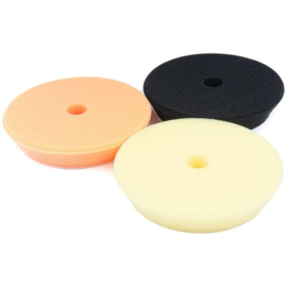 AMiO Zestaw gąbek do polerowania gąbki polerskie 3 szt. 125 mm/ 150 mm amio-03708